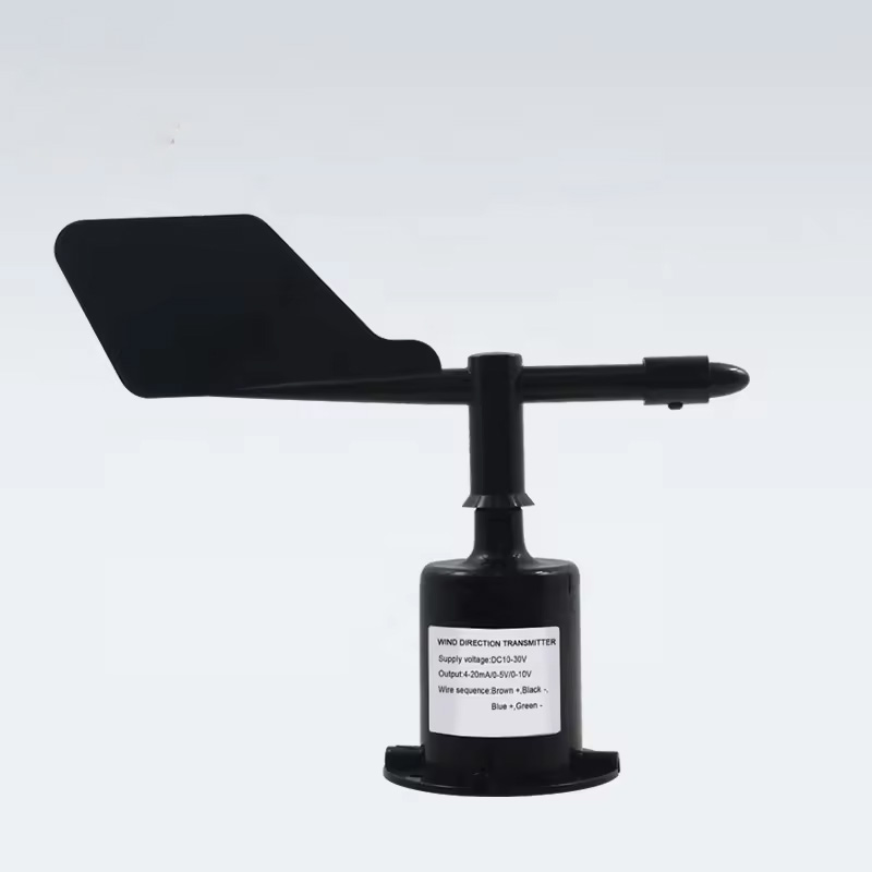 Sensor de dirección del viento a base de carbono