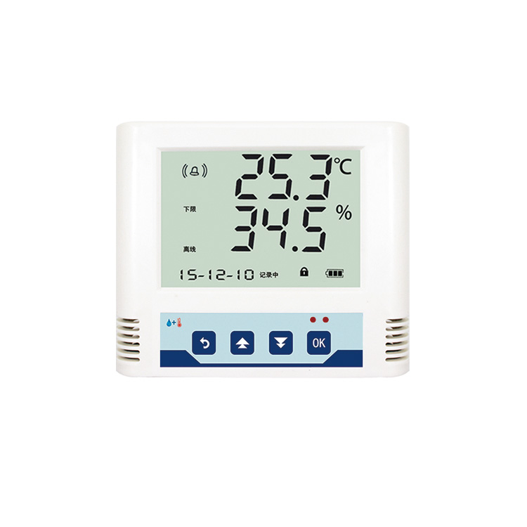 Transmisor de temperatura y humedad de la pantalla LCD industrial (tipo RS485)